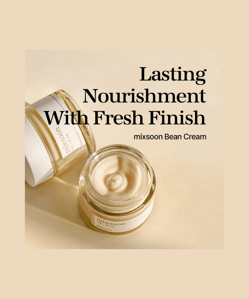 mixsoon Bean Cream Korean Skincare | VELVET GLOW