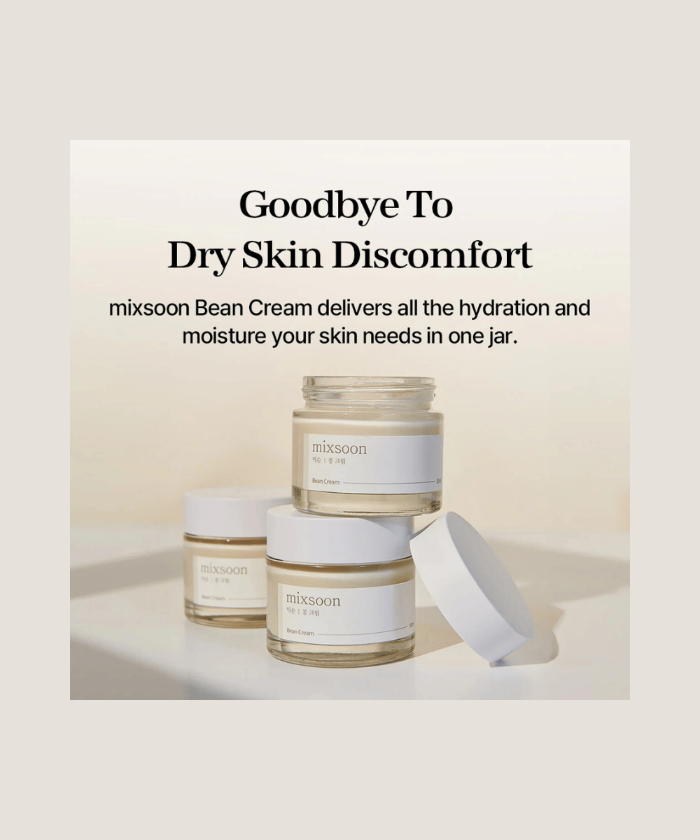 mixsoon Bean Cream Korean Skincare | VELVET GLOW