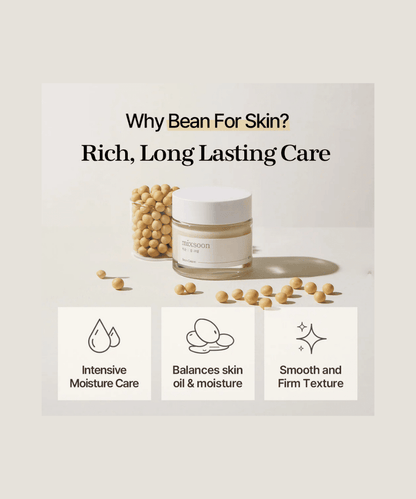 mixsoon Bean Cream Korean Skincare | VELVET GLOW