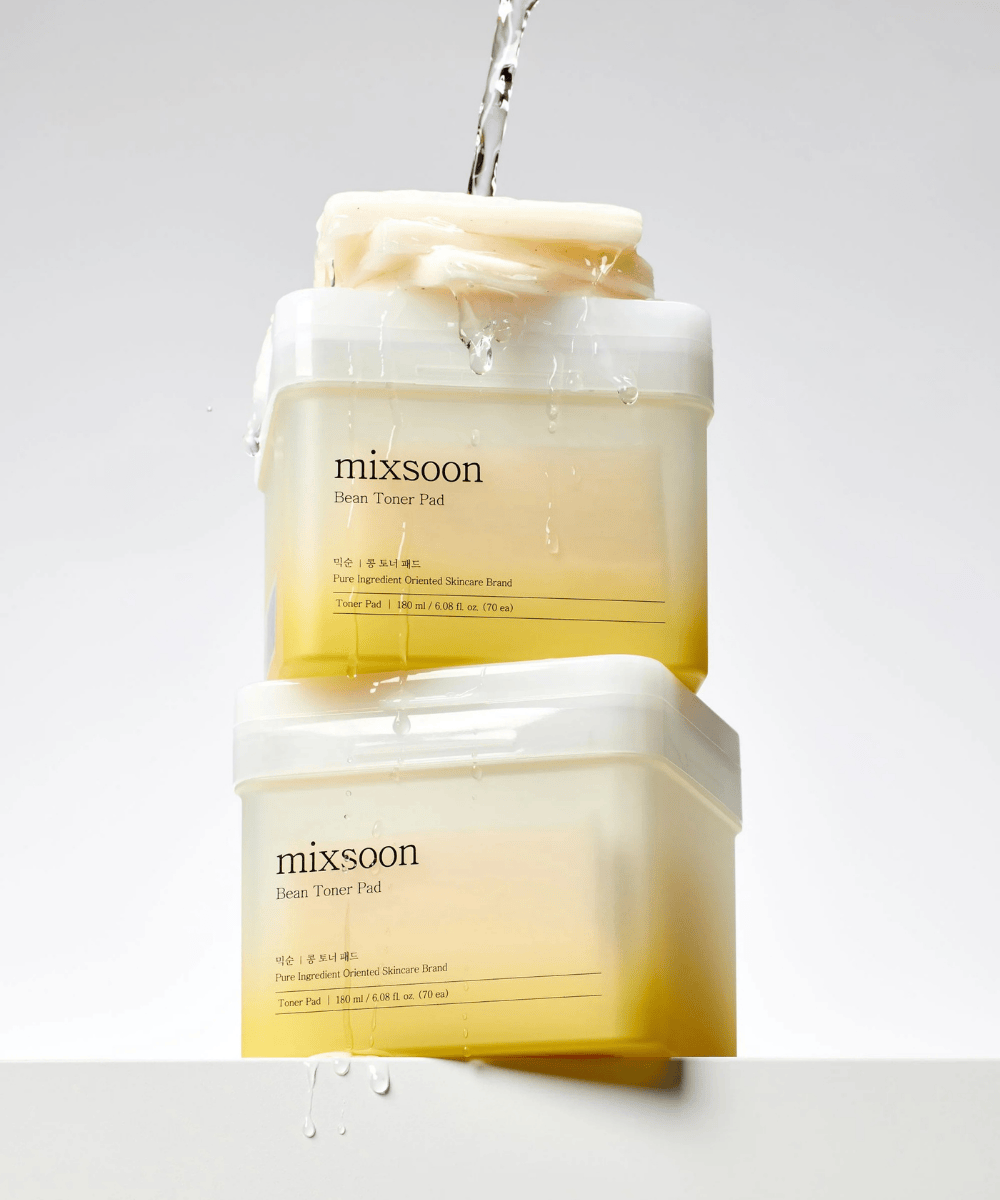 mixsoon Bean Toner Pad Korean Skincare | VELVET GLOW