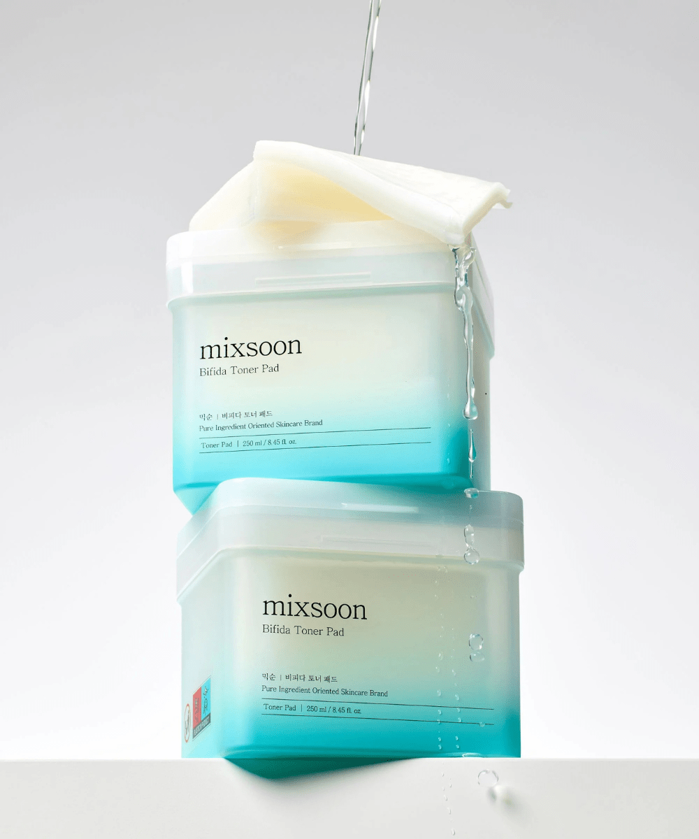 mixsoon Bifida Toner Pad Korean Skincare | VELVET GLOW