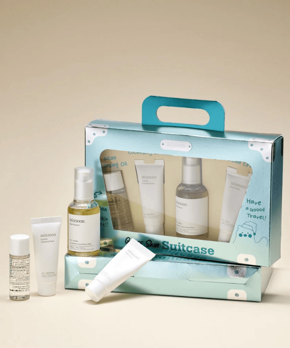 mixsoon Glass Skin Suitcase Korean Skincare | VELVET GLOW