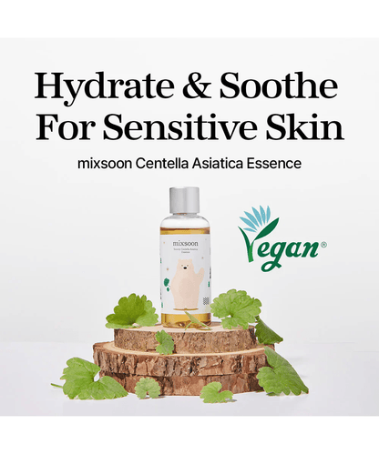 mixsoon Soondy Centella Asiatica Essence Korean Skincare | VELVET GLOW