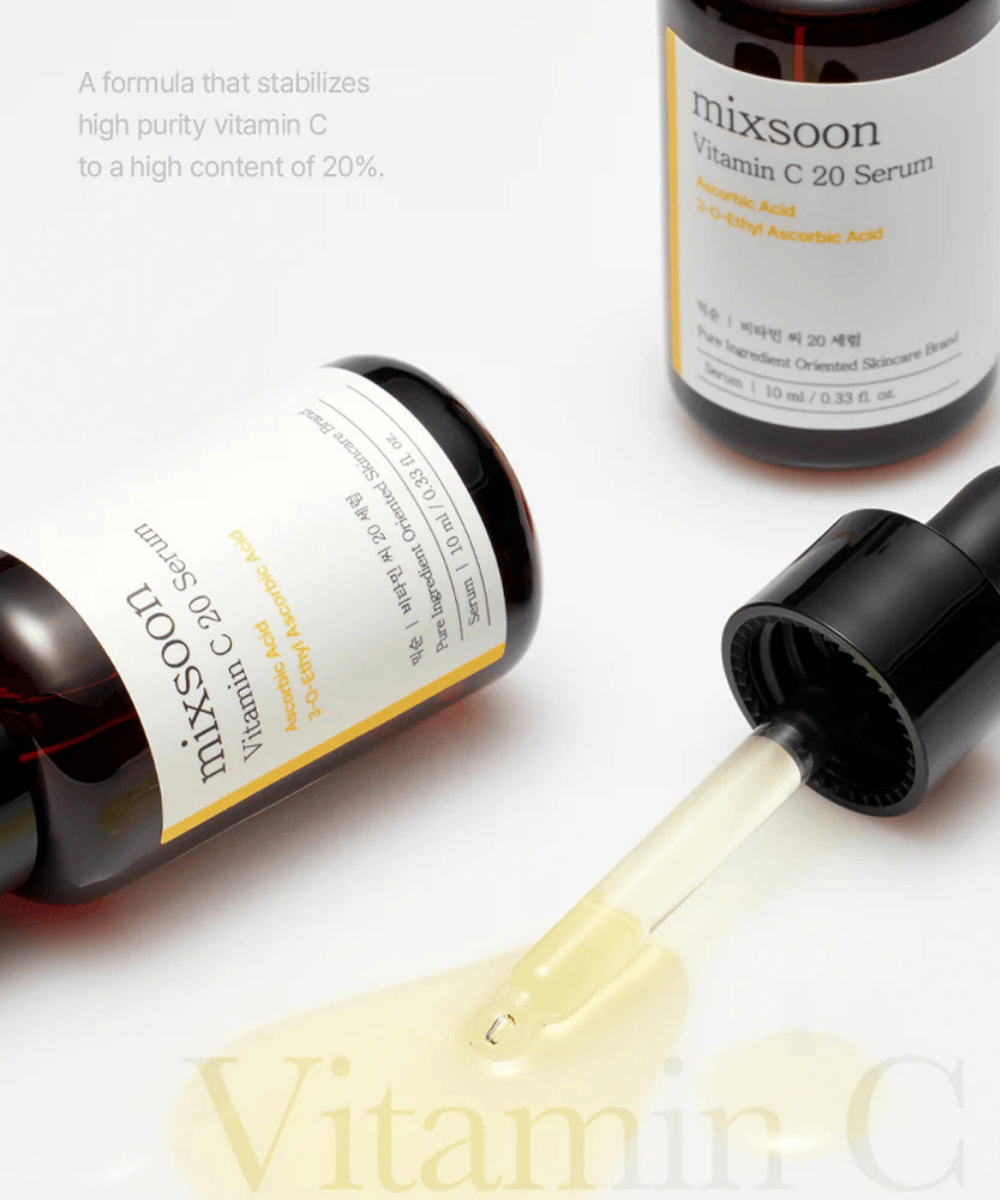 mixsoon Vitamin C 20 Serum Korean Skincare | VELVET GLOW