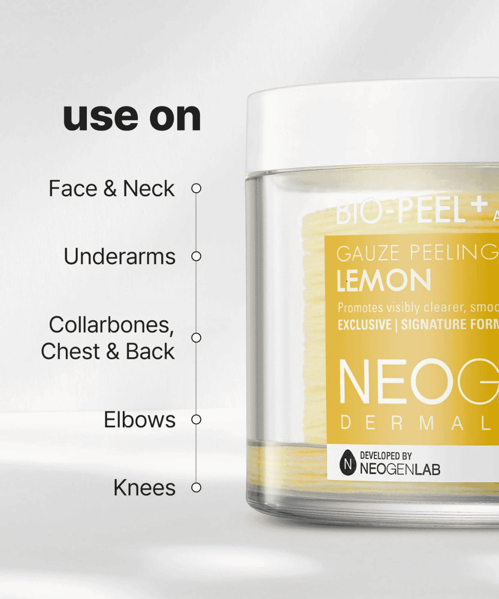 NEOGEN Bio - Peel Gauze Peeling Lemon Korean Skincare | VELVET GLOW