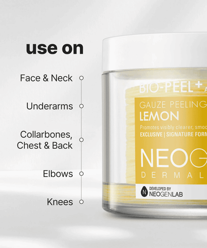 NEOGEN Bio - Peel Gauze Peeling Lemon Korean Skincare | VELVET GLOW