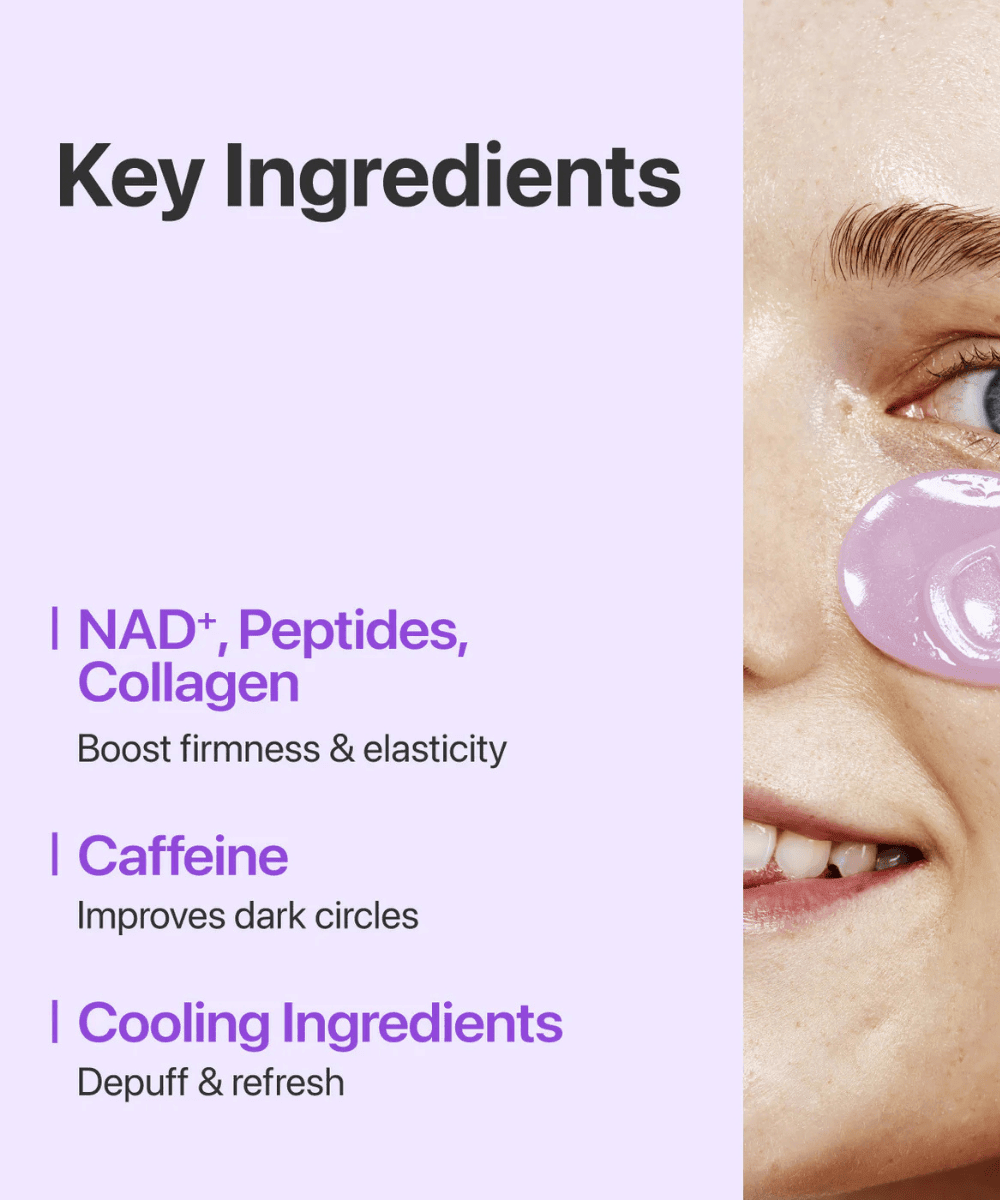 numbuzin No.9 NAD+ Collagen Under Eye Patches Korean Skincare | VELVET GLOW