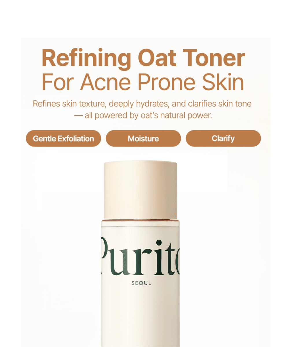 Purito Seoul Oat PDRN Gentle Refining Toner Korean Skincare | VELVET GLOW