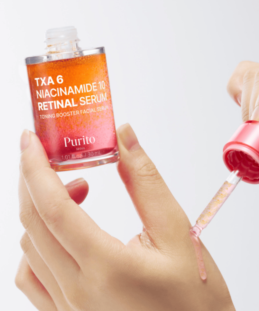 Purito Seoul TXA 6 Niacinamide 10 Retinal Serum Korean Skincare | VELVET GLOW