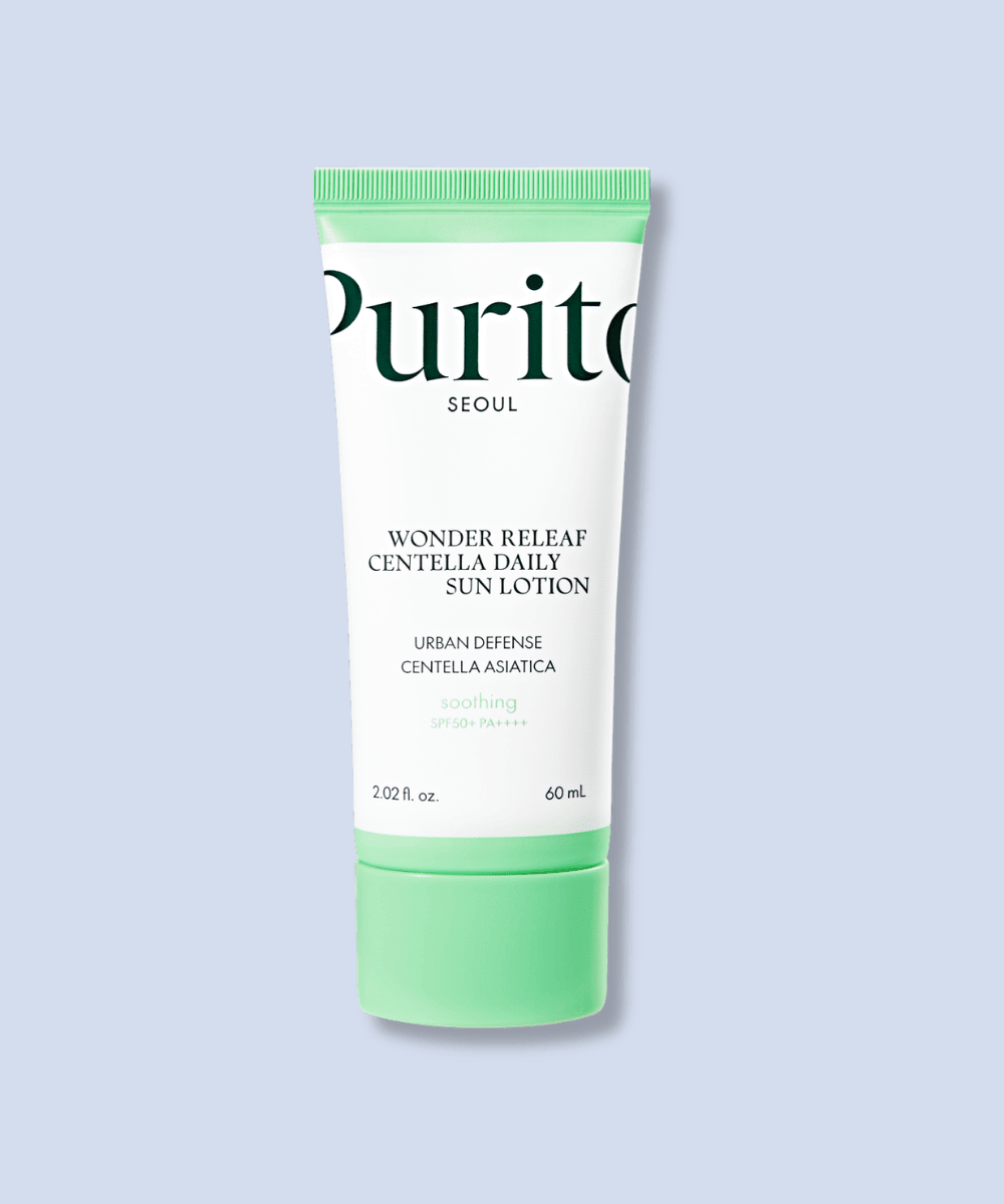 Purito Seoul Wonder Releaf Centella Daily Sun Lotion SPF50+ PA++++ Korean Skincare | VELVET GLOW