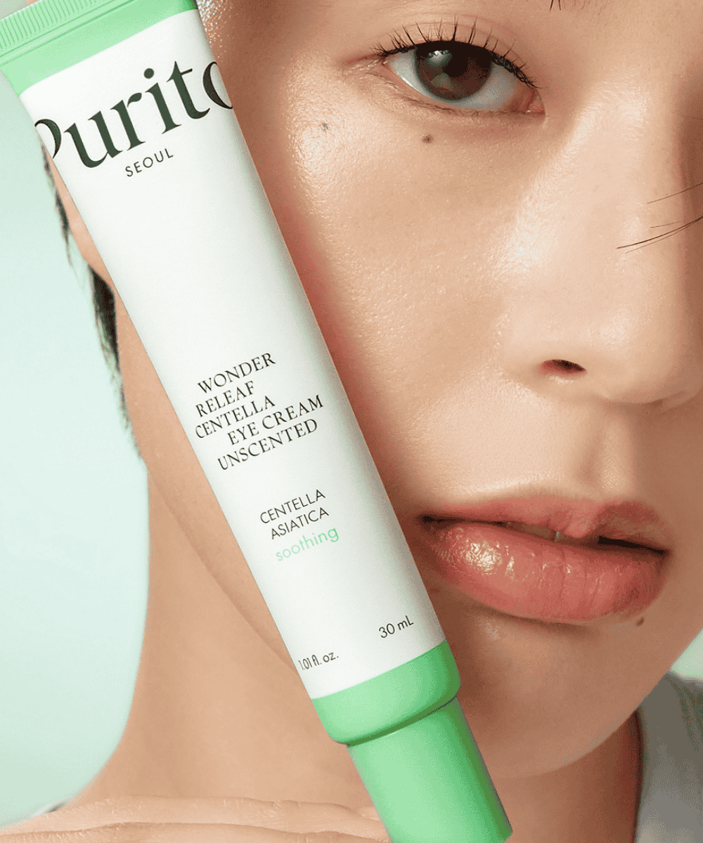 Purito Seoul Wonder Releaf Centella Eye Cream Unscented Korean Skincare | VELVET GLOW