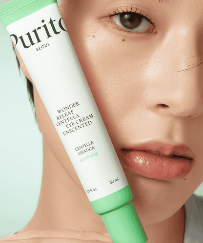 Purito Seoul Wonder Releaf Centella Eye Cream Unscented Korean Skincare | VELVET GLOW