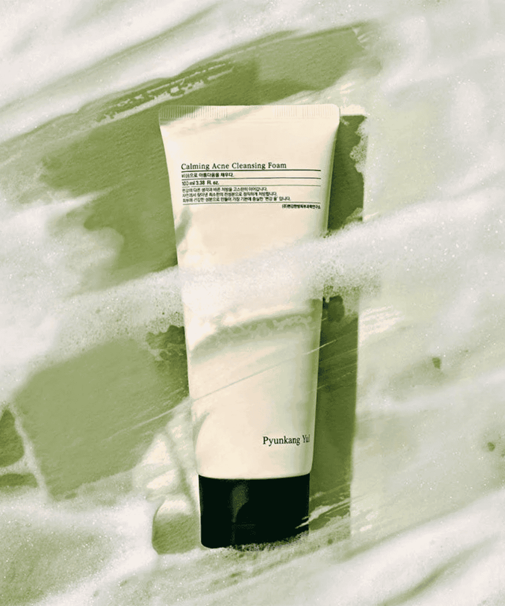 Pyunkang Yul Calming Acne Cleansing Foam Korean Skincare | VELVET GLOW