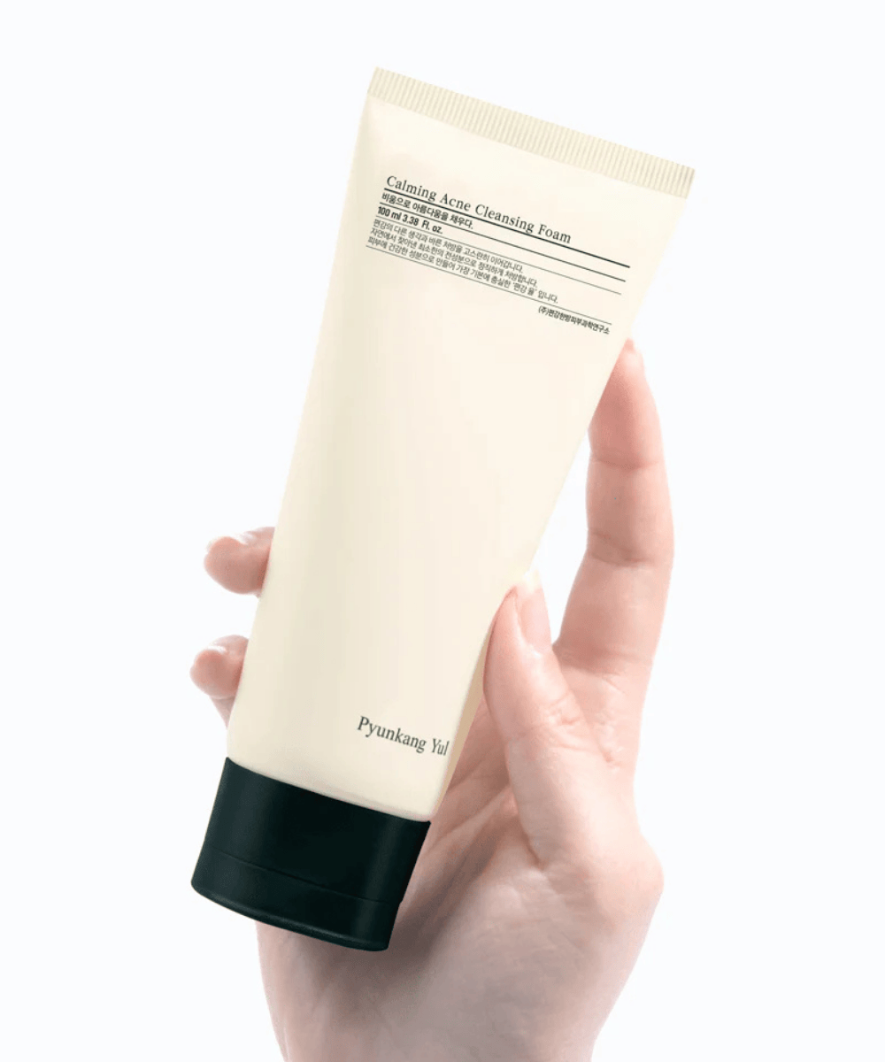 Pyunkang Yul Calming Acne Cleansing Foam Korean Skincare | VELVET GLOW