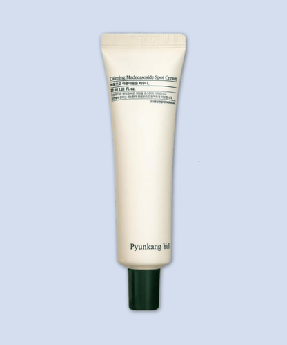 Pyunkang Yul Calming Madecasoside Spot Cream Korean Skincare | VELVET GLOW