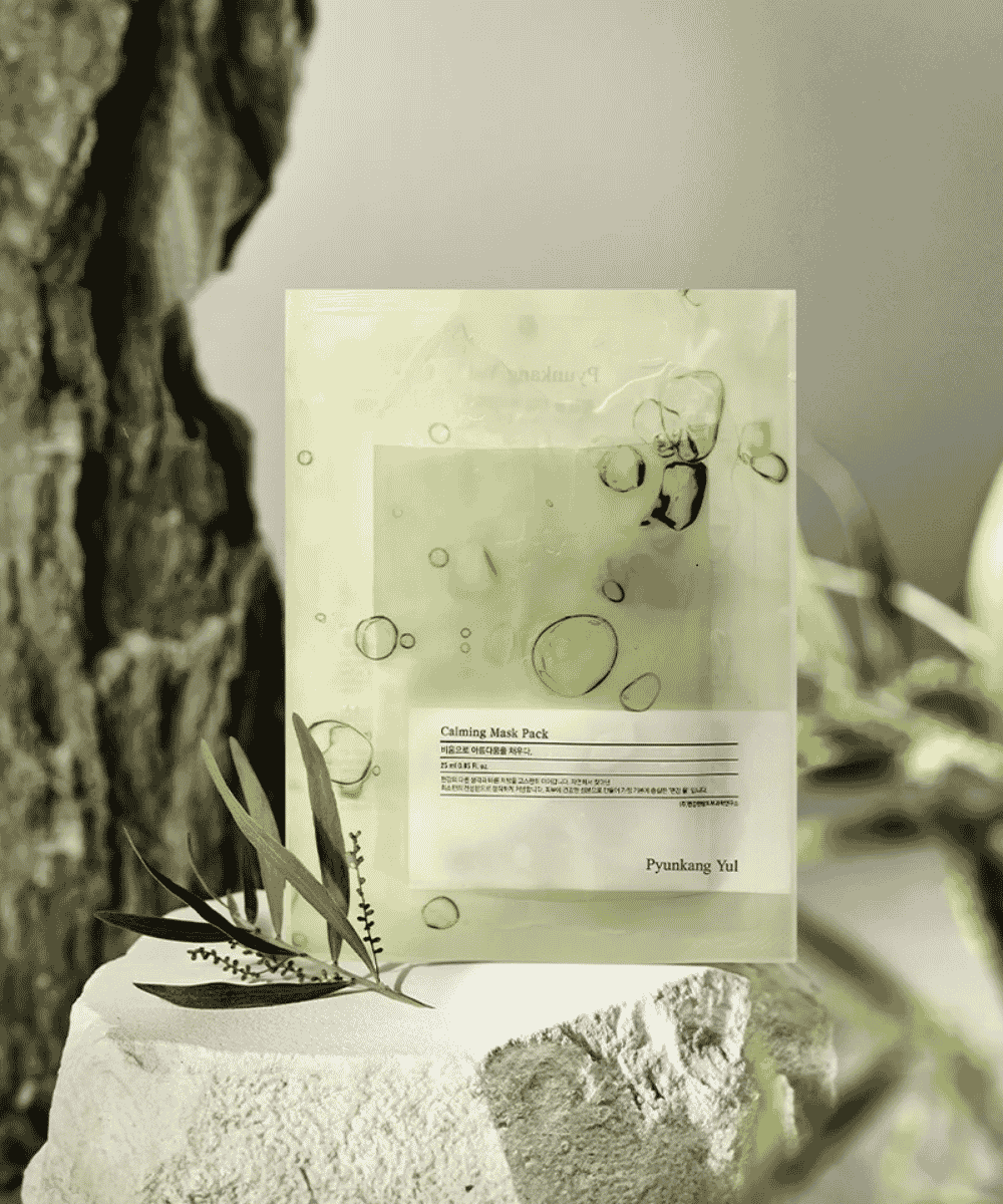 Pyunkang Yul Calming Mask Korean Skincare | VELVET GLOW