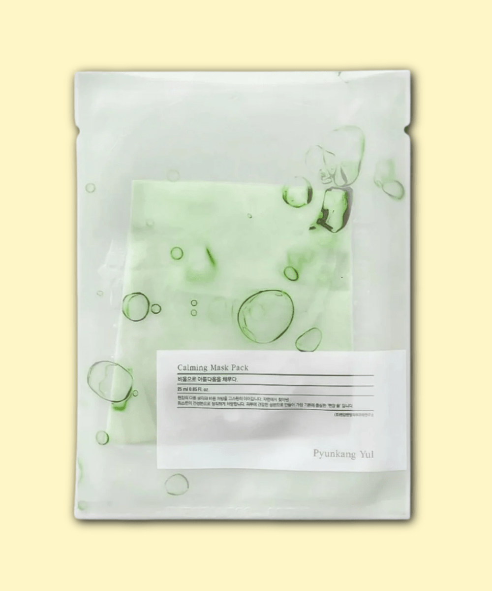 Pyunkang Yul Calming Mask Korean Skincare | VELVET GLOW