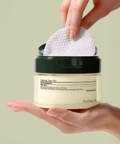 Pyunkang Yul Calming Toner Pad Korean Skincare | VELVET GLOW