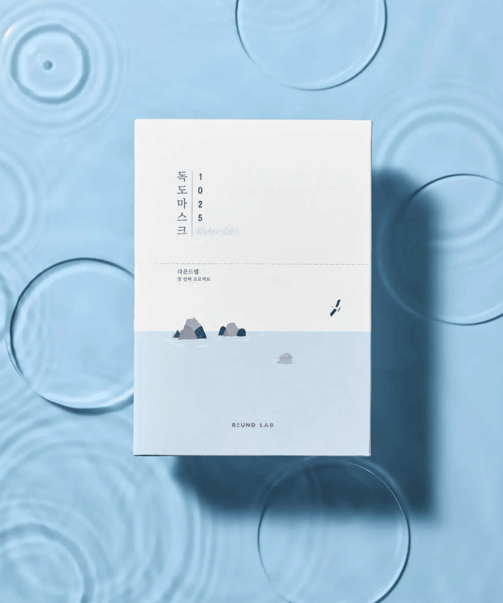 Round Lab 1025 Dokdo Hydrating Water Gel Mask Korean Skincare | VELVET GLOW