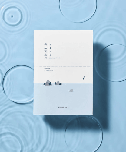 Round Lab 1025 Dokdo Hydrating Water Gel Mask Korean Skincare | VELVET GLOW