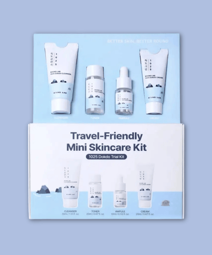Round Lab 1025 Dokdo Trial Kit Korean Skincare | VELVET GLOW