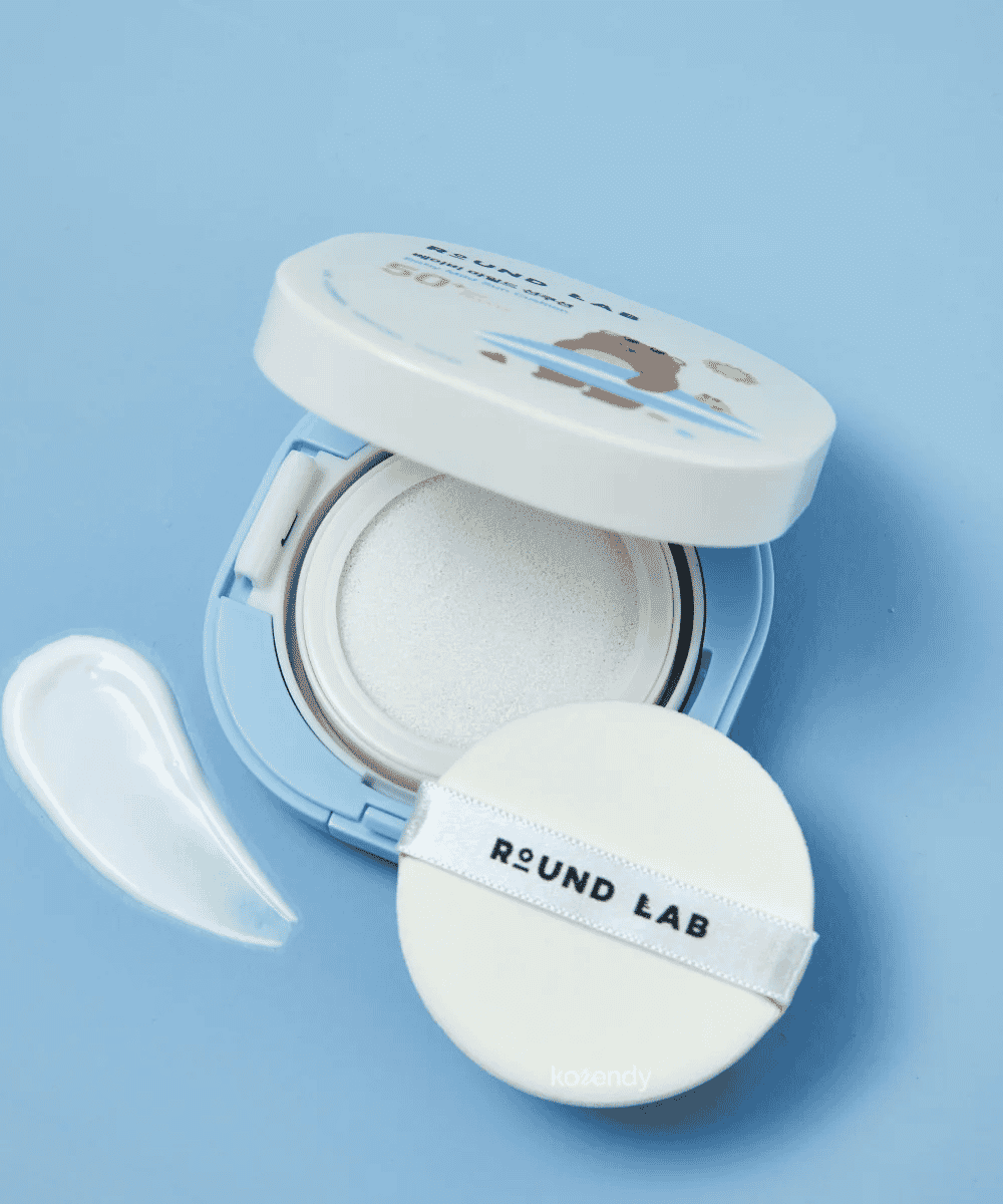 Round Lab Baby Mild Sun Cushion SPF 50+ PA++++ Korean Skincare | VELVET GLOW