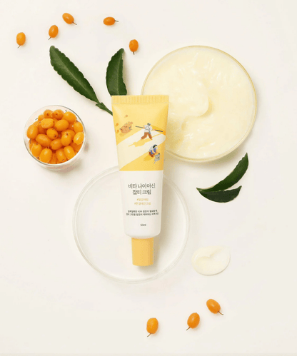 Round Lab Vita Niacinamide Dark Spot Cream Korean Skincare | VELVET GLOW