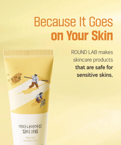 Round Lab Vita Niacinamide Dark Spot Cream Korean Skincare | VELVET GLOW