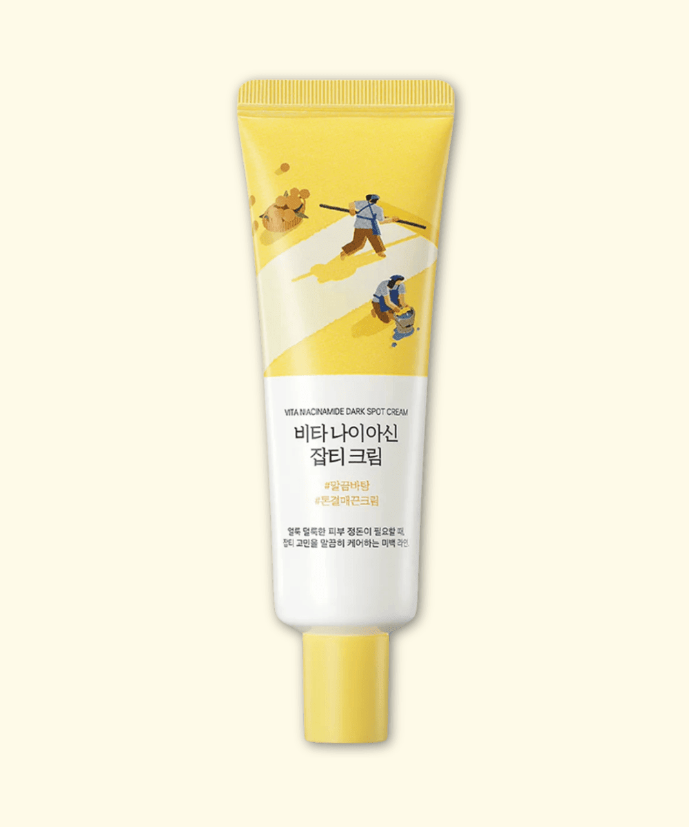 Round Lab Vita Niacinamide Dark Spot Cream Korean Skincare | VELVET GLOW