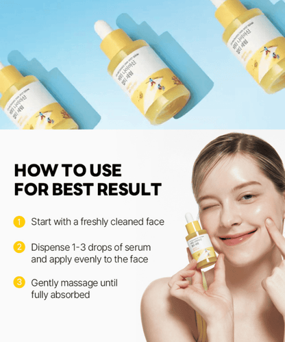 Round Lab Vita Niacinamide Dark Spot Serum Korean Skincare | VELVET GLOW