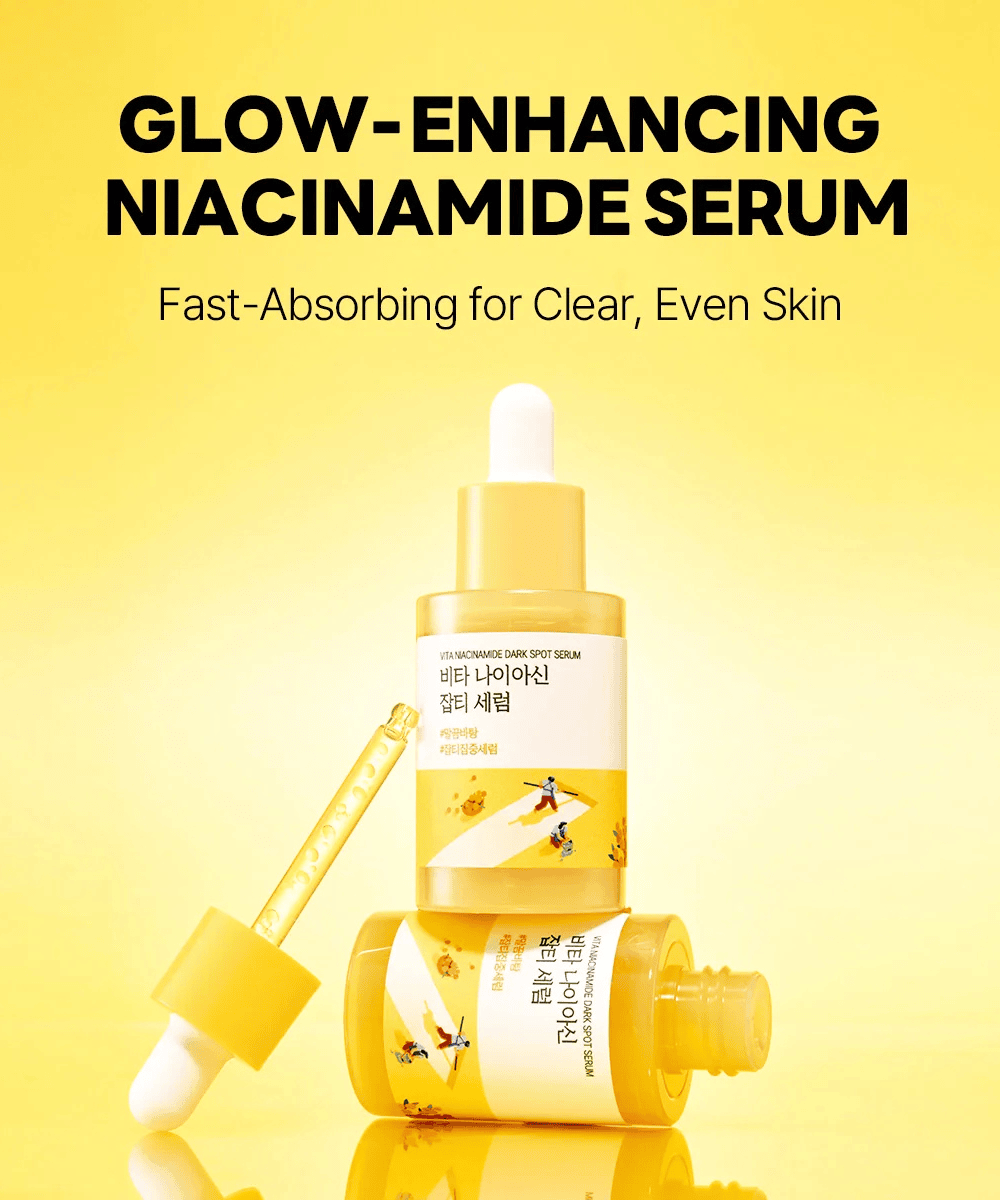 Round Lab Vita Niacinamide Dark Spot Serum Korean Skincare | VELVET GLOW