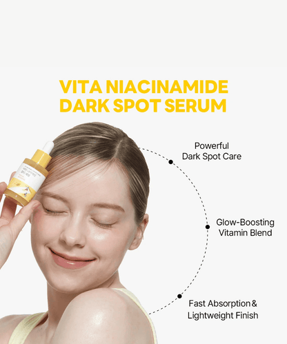 Round Lab Vita Niacinamide Dark Spot Serum Korean Skincare | VELVET GLOW