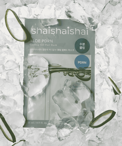 shaishaishai Aloe PDRN Cooling Gel Pad Mask Korean Skincare | VELVET GLOW