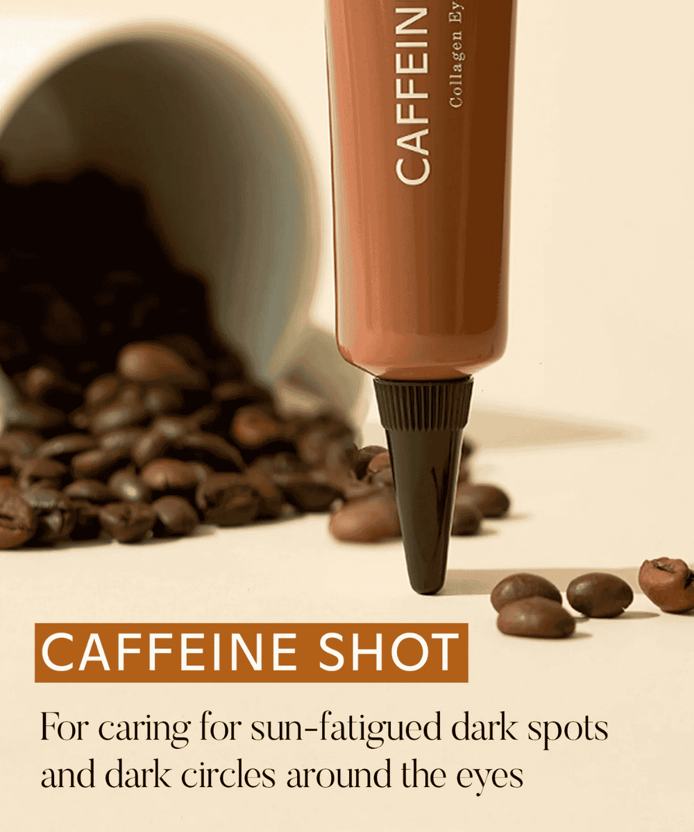 shaishaishai CAFFEINE SHOT Collagen Eye Cream Korean Skincare | VELVET GLOW