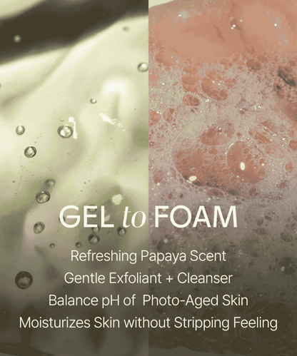 shaishaishai GREEN PAPAYA pH Balanced Cleanser Korean Skincare | VELVET GLOW