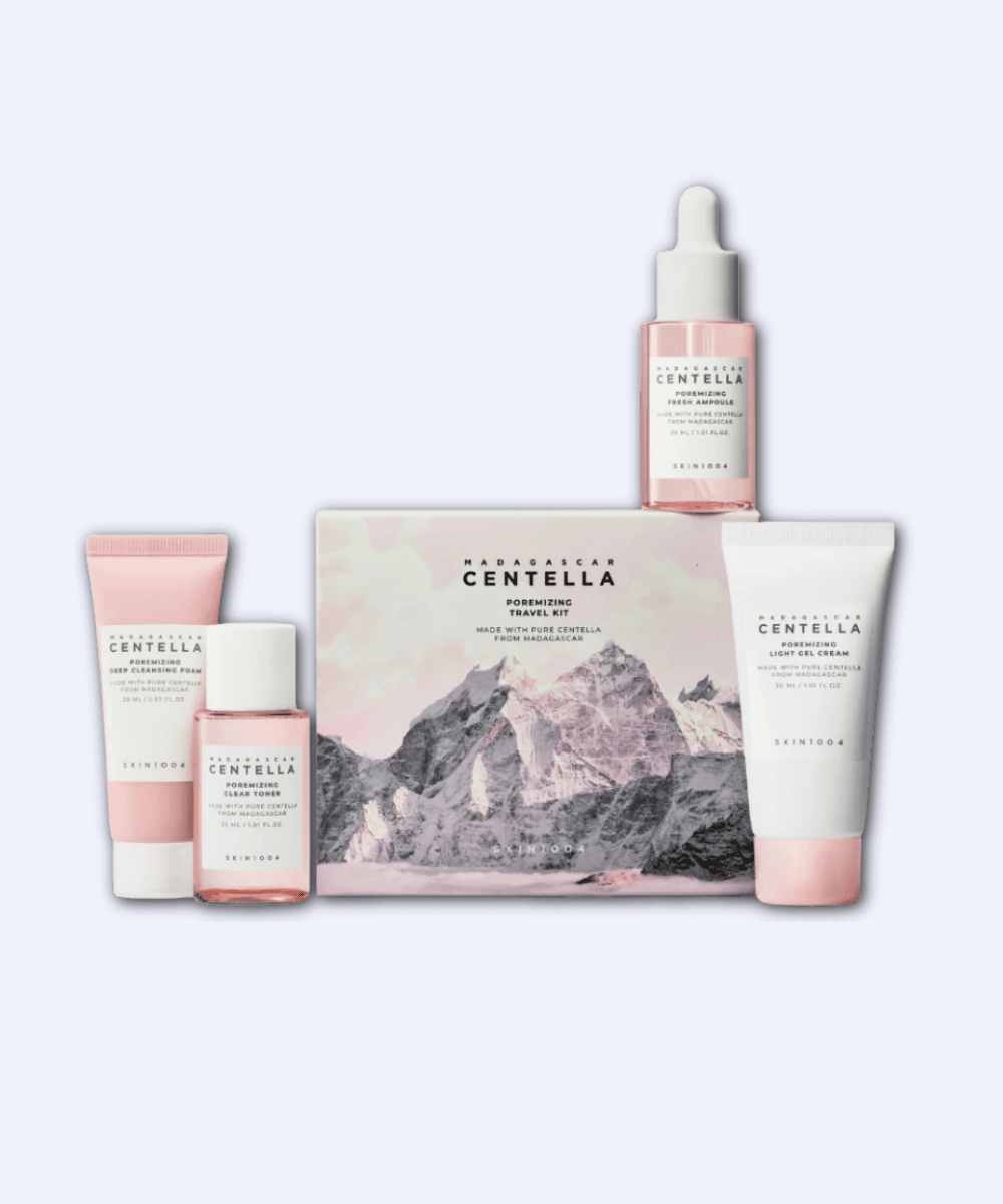 SKIN1004 Madagascar Centella Poremizing Travel Kit Korean Skincare | VELVET GLOW