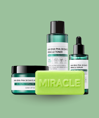 SOME BY MI AHA - BHA - PHA Miracle Starter Kit Korean Skincare | VELVET GLOW