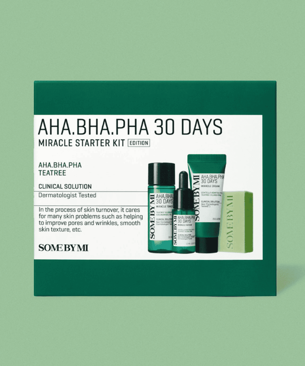 SOME BY MI AHA - BHA - PHA Miracle Starter Kit Korean Skincare | VELVET GLOW