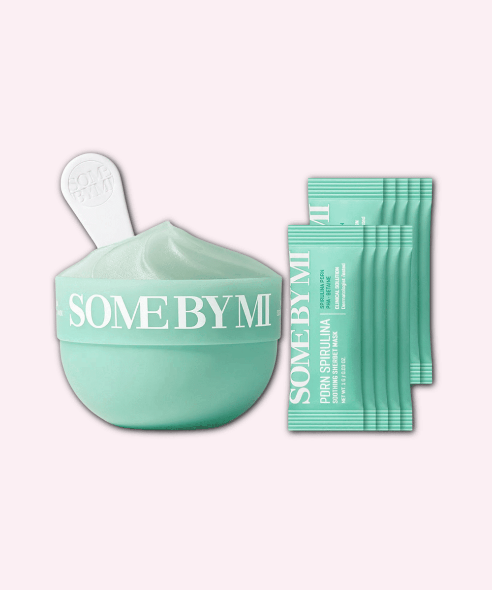 SOME BY MI PDRN Spirulina Soothing Sherbet Mask Korean Skincare | VELVET GLOW