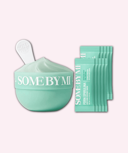 SOME BY MI PDRN Spirulina Soothing Sherbet Mask Korean Skincare | VELVET GLOW