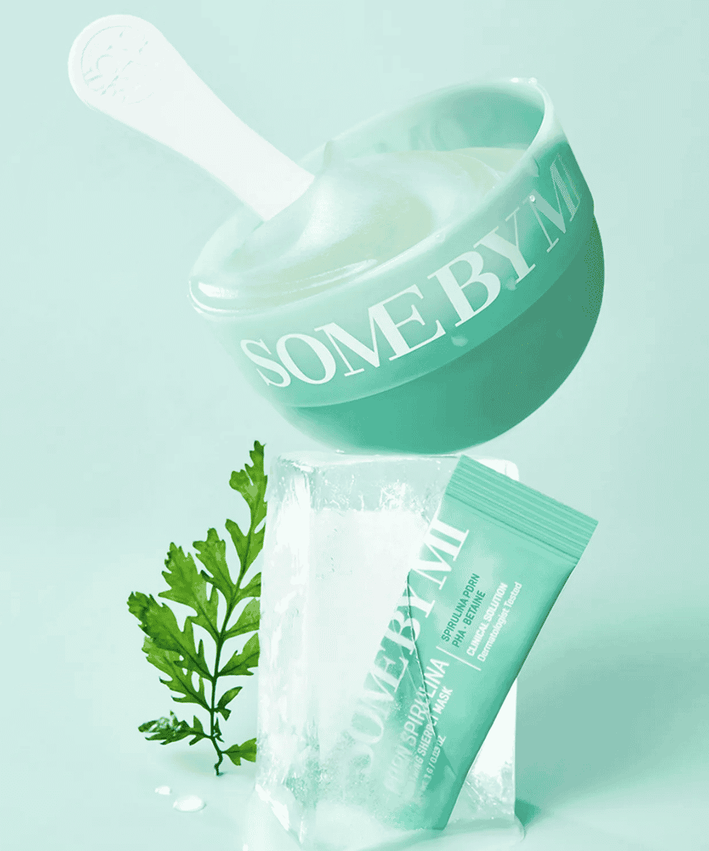 SOME BY MI PDRN Spirulina Soothing Sherbet Mask Korean Skincare | VELVET GLOW