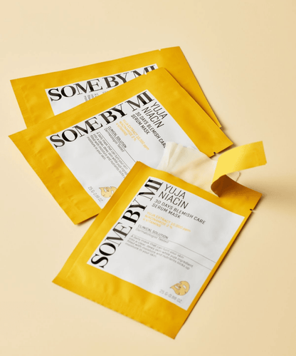 SOME BY MI Yuja Niacin Blemish Serum Mask Korean Skincare | VELVET GLOW