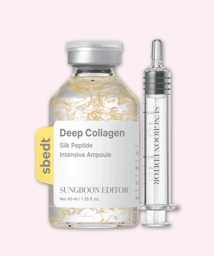 Sungboon Editor Deep Collagen Silk Peptide Intensive Ampoule Korean Skincare | VELVET GLOW