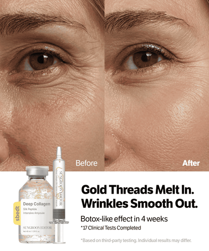 Sungboon Editor Deep Collagen Silk Peptide Intensive Ampoule Korean Skincare | VELVET GLOW