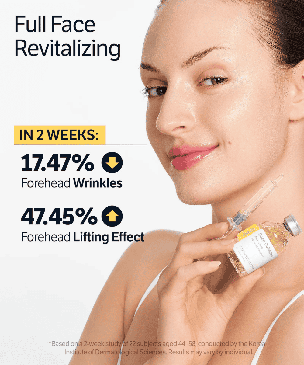 Sungboon Editor Deep Collagen Silk Peptide Intensive Ampoule Korean Skincare | VELVET GLOW