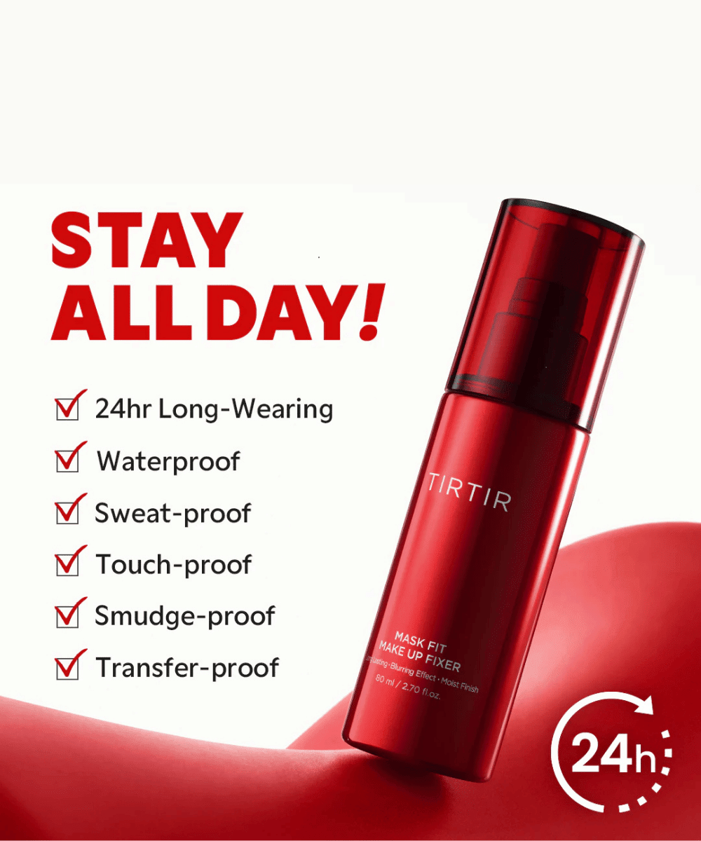 TIRTIR Mask Fit Make Up Fixer Korean Skincare | VELVET GLOW