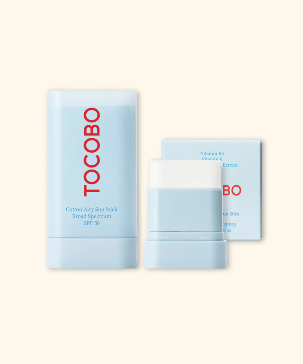 TOCOBO Cotton Soft Sun Stick SPF50+ PA++++ Korean Skincare | VELVET GLOW