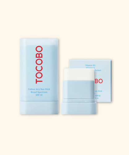 TOCOBO Cotton Soft Sun Stick SPF50+ PA++++ Korean Skincare | VELVET GLOW
