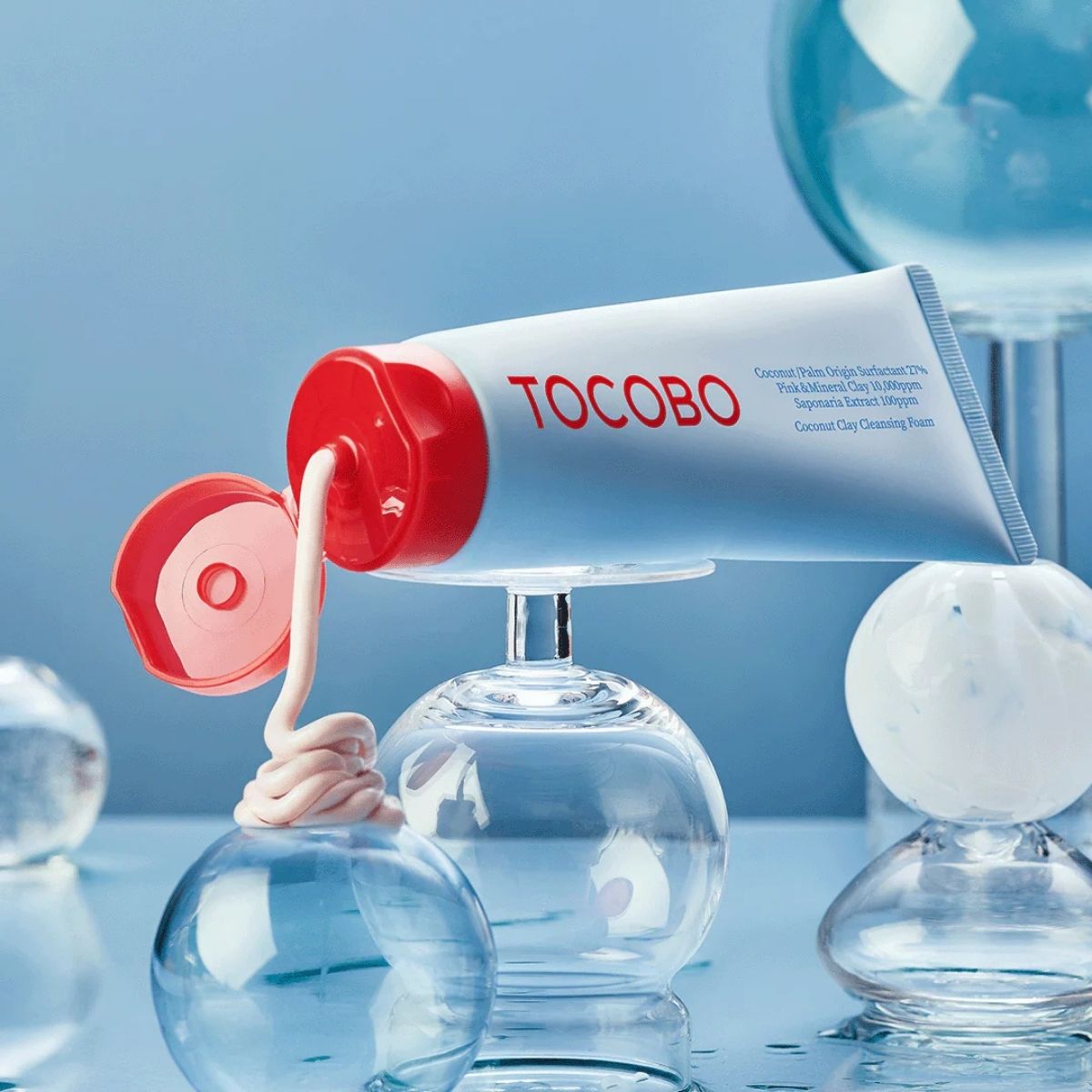 TOCOBO TOCOBO Coconut Clay Cleansing Foam Korean Skincare | VELVET GLOW