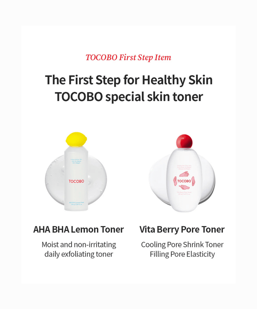 TOCOBO Toner Deluxe Mini Duo Korean Skincare | VELVET GLOW